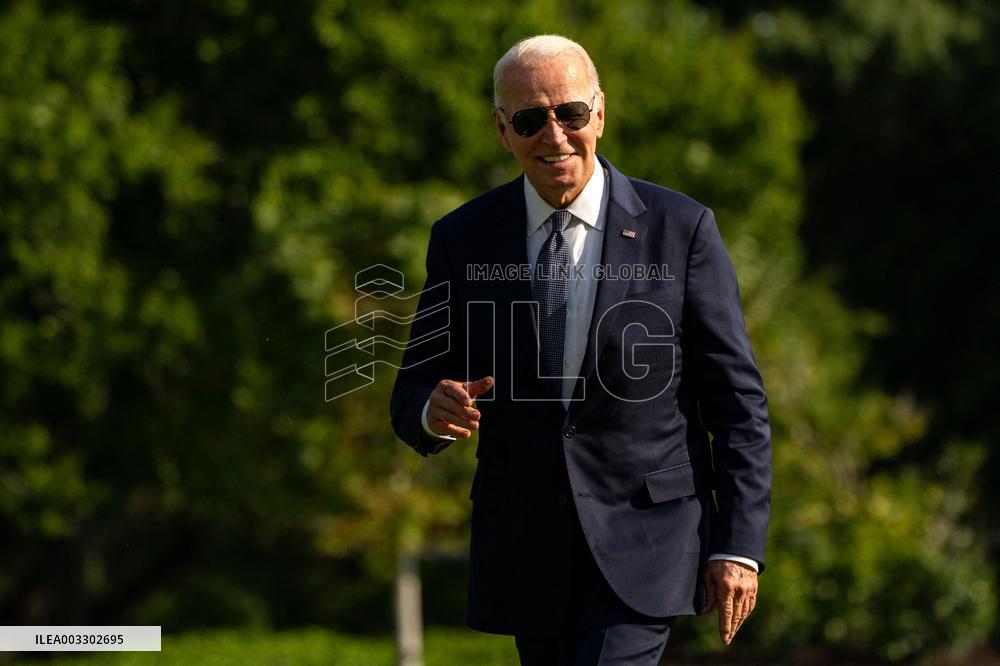 White House In-Town Pool September 14, 2024