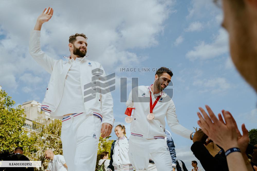Parade Of French Athletes - Paris