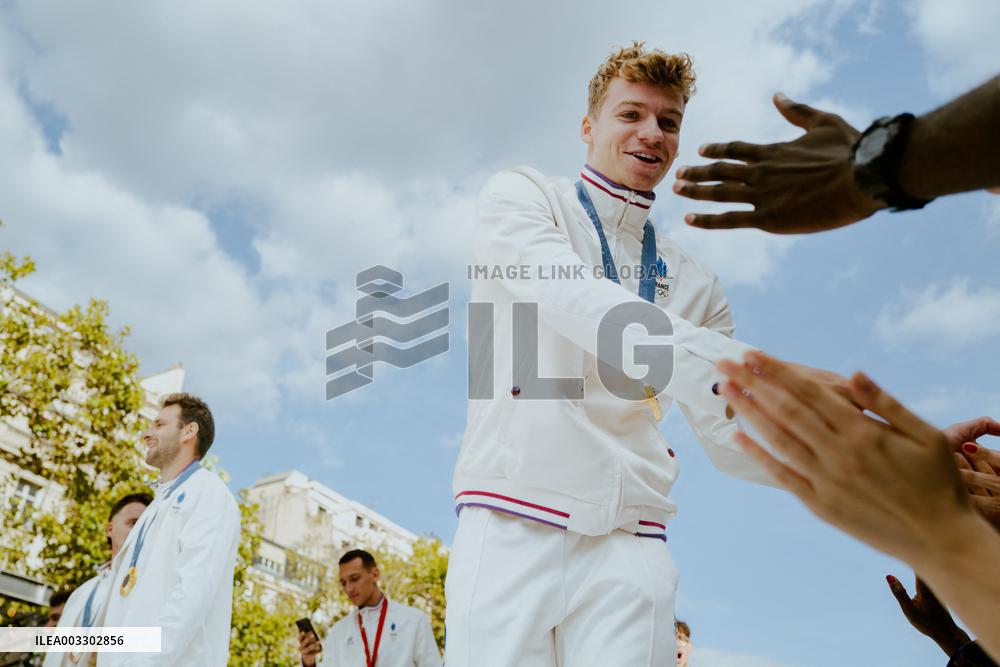 Parade Of French Athletes - Paris