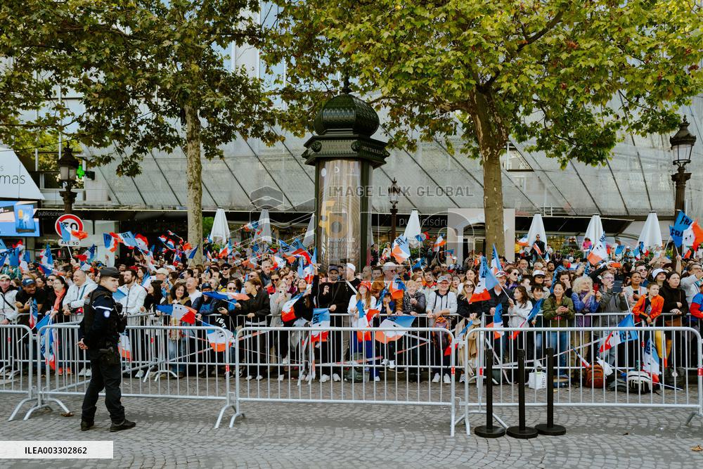 Parade Of French Athletes - Paris