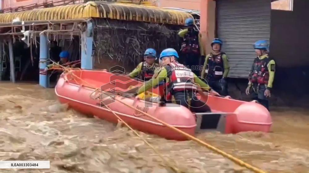 Thailand: Remnants Of Typhoon Yagi Causes Severe Flooding In Chiang Rai 3