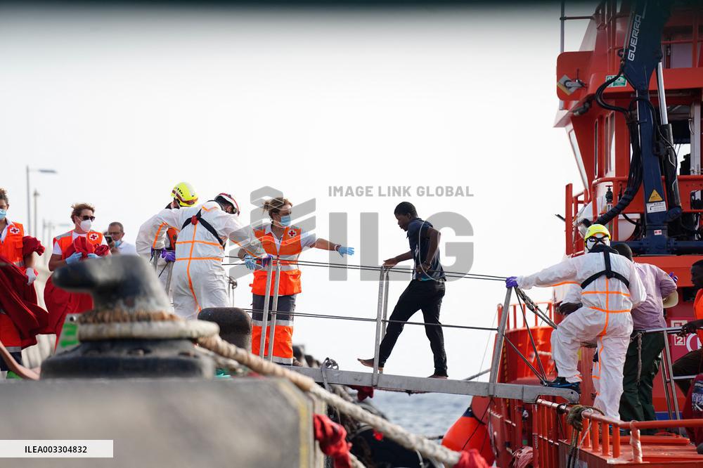 Migrants Arriving In Canary Islands