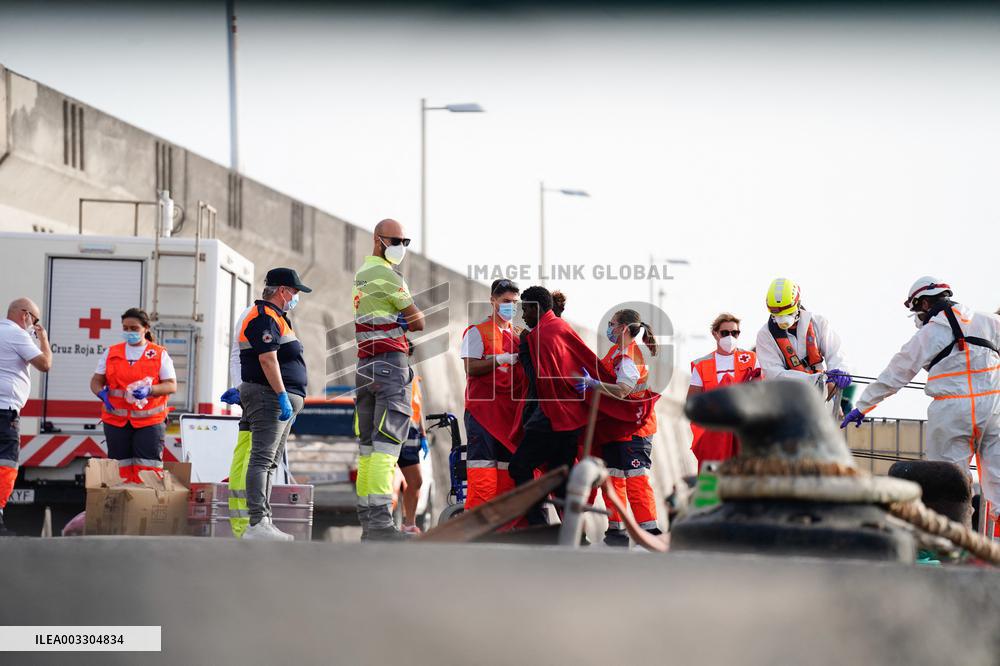 Migrants Arriving In Canary Islands