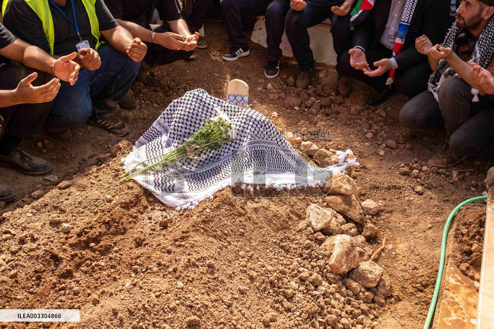 Funeral of Turkish-American Activist Killed in Israel - Turkey