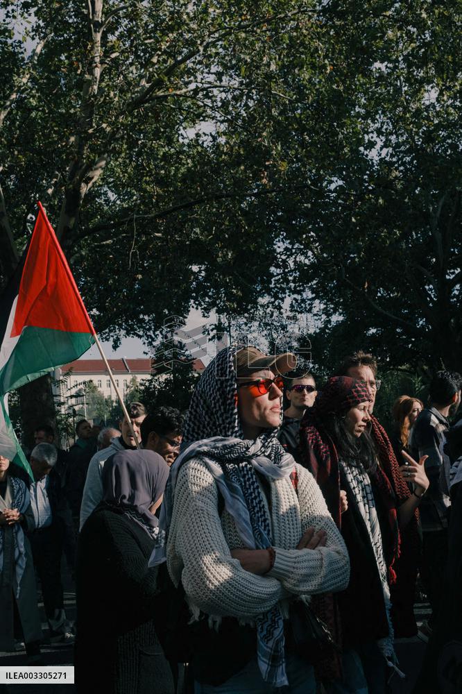 Pro Palestine Protest - Berlin