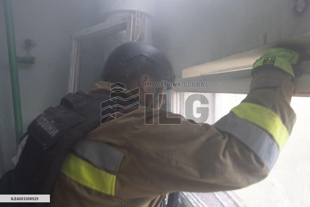 Russians Hit Dergachi - Kharkiv Region