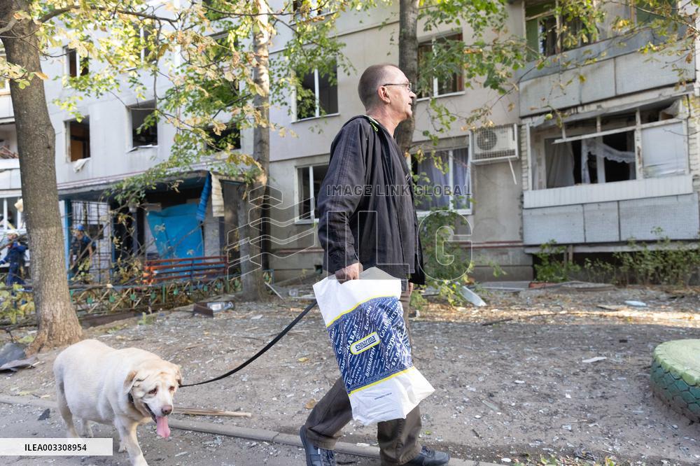 Russians Hit Dergachi - Kharkiv Region