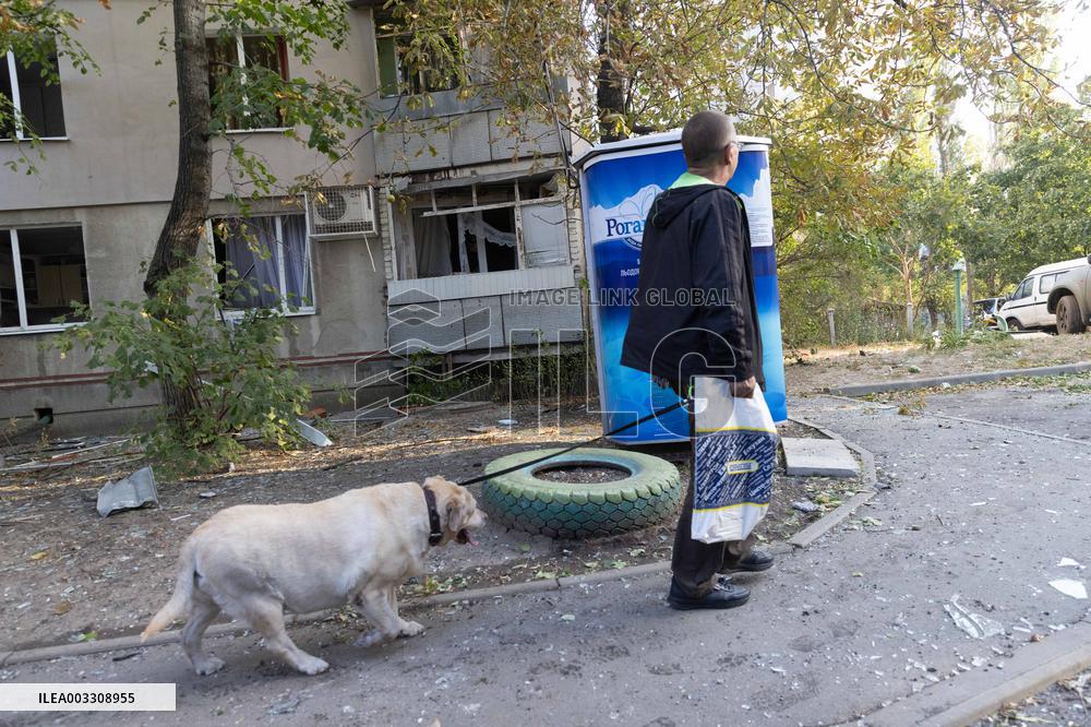 Russians Hit Dergachi - Kharkiv Region