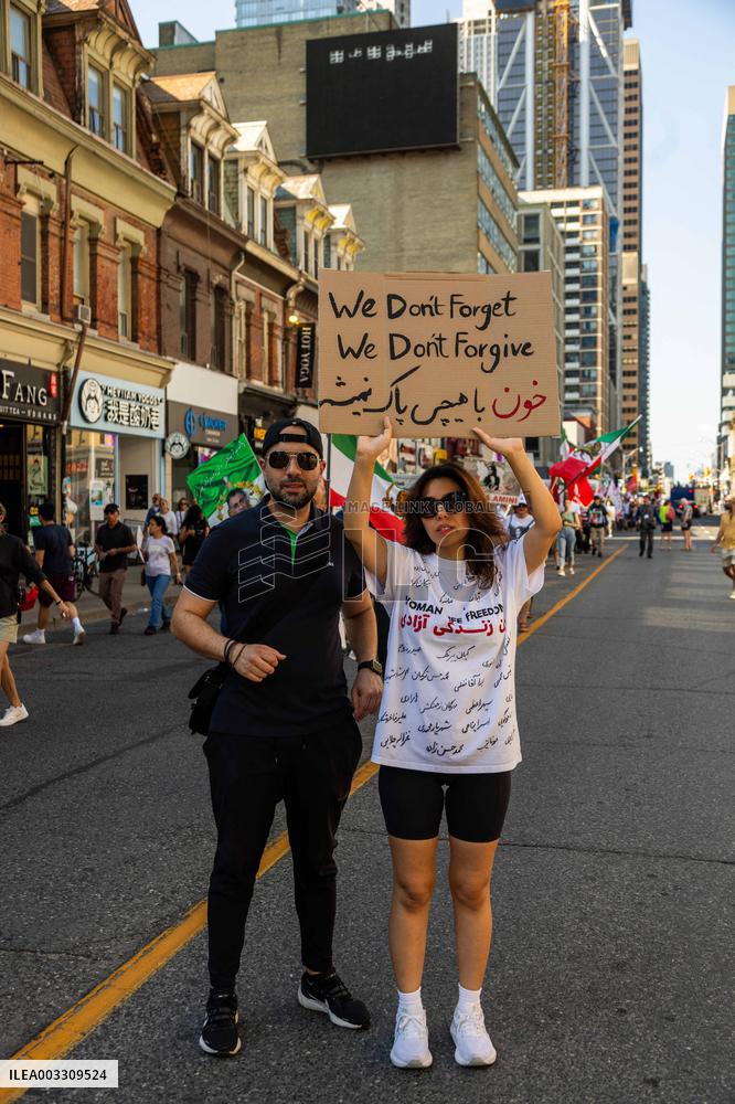 2nd Anniversary Of Mahsa Amini Death - Toronto