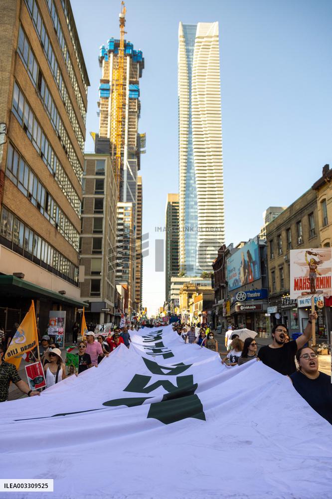 2nd Anniversary Of Mahsa Amini Death - Toronto