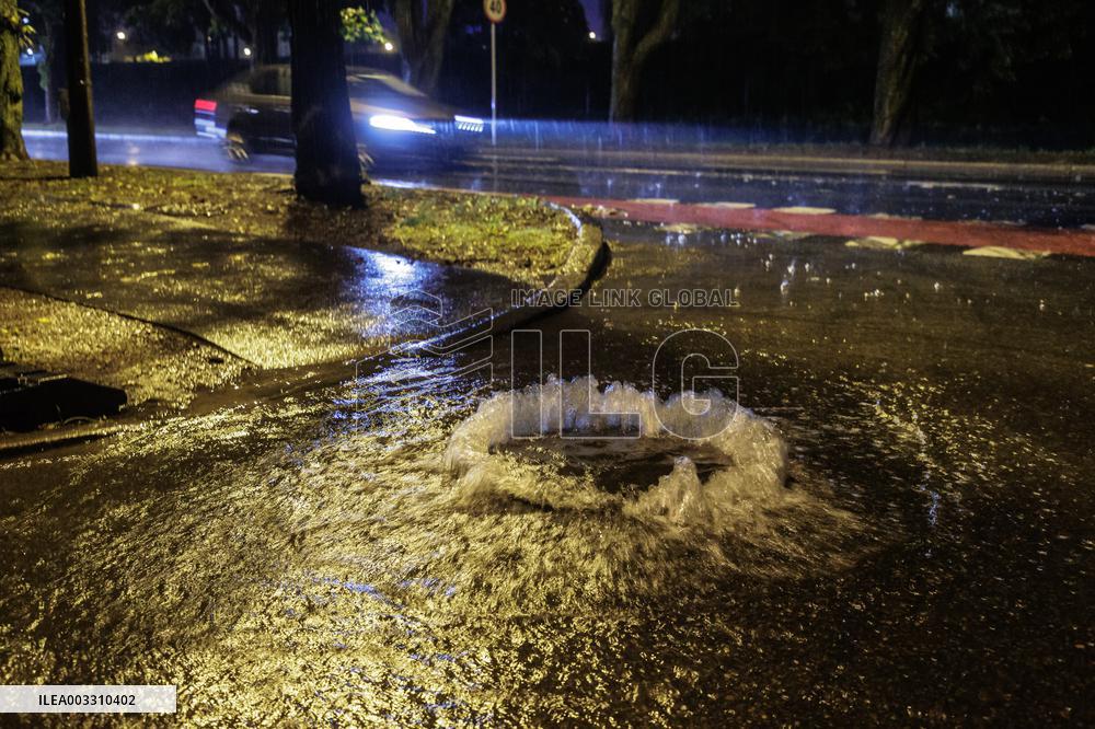 Stormy weather in Tallinn