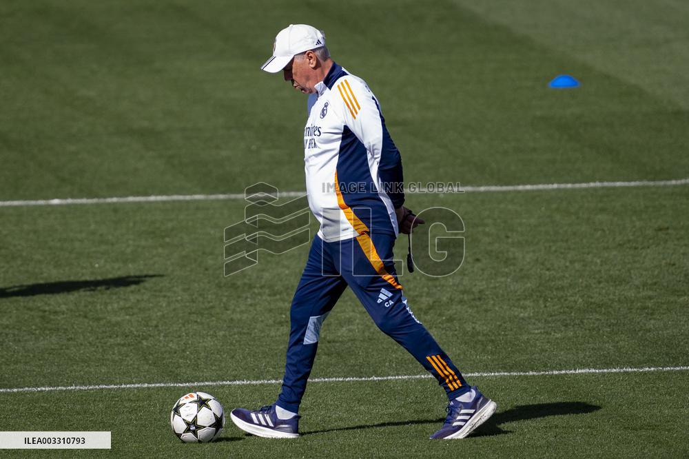 - UEFA Champions League - Champions League 2024/25 League Phase MD1: Real Madrid Training Session and Press Conference