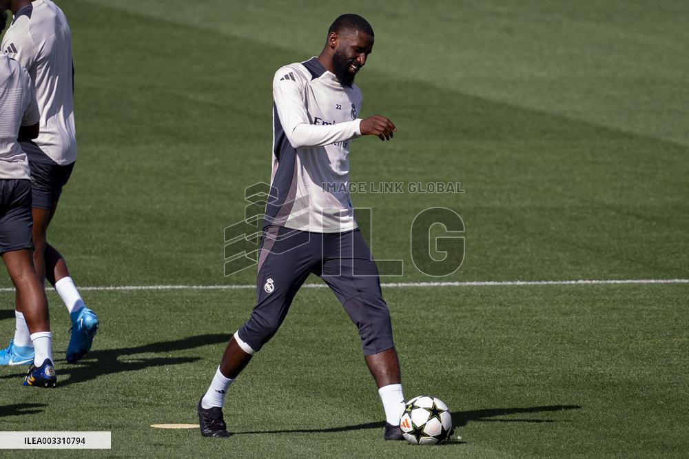 - UEFA Champions League - Champions League 2024/25 League Phase MD1: Real Madrid Training Session and Press Conference