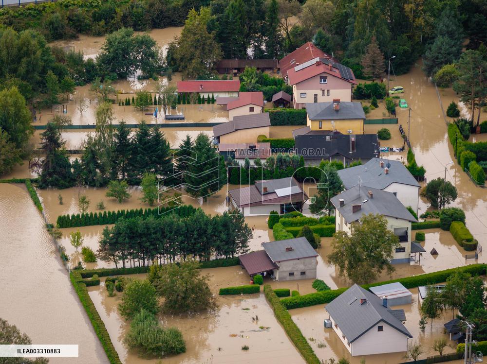 Storm Boris Brings Flooding - Poland