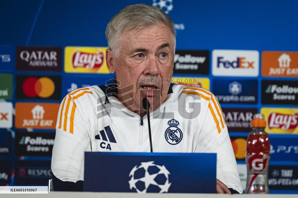 - UEFA Champions League - Champions League 2024/25 League Phase MD1: Real Madrid Training Session and Press Conference