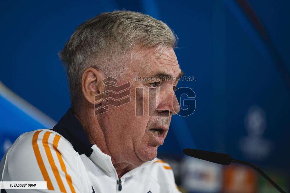 - UEFA Champions League - Champions League 2024/25 League Phase MD1: Real Madrid Training Session and Press Conference