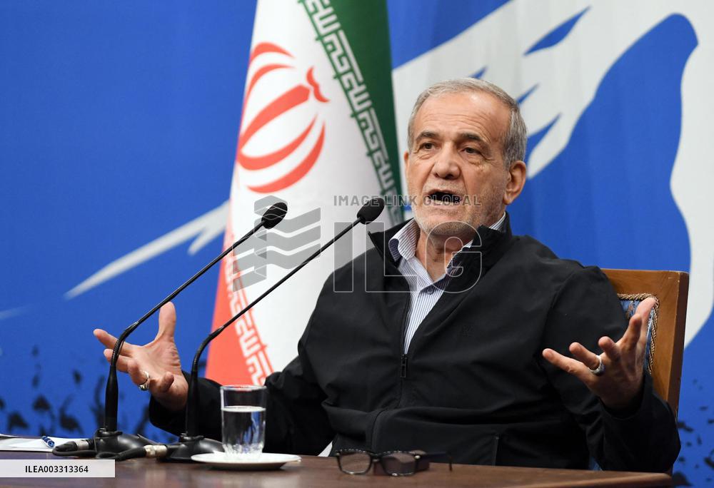 President Pezeshkian Holds A Press Conference - Tehran