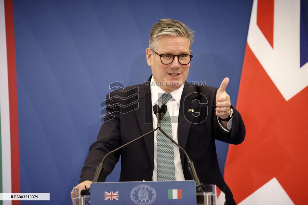 Starmer Discusses Migration With Meloni - Rome