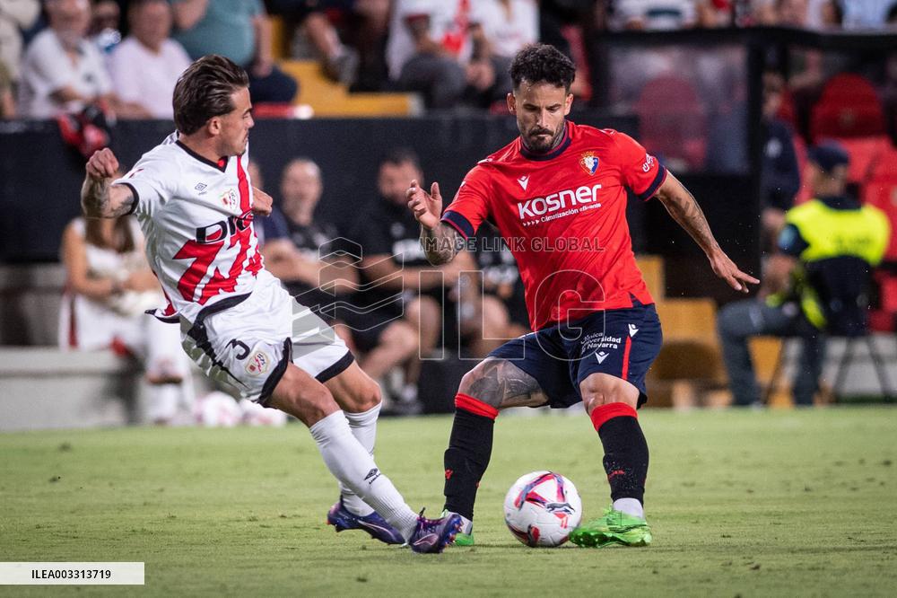 - LaLiga - La Liga: Rayo Vallecano vs Osasuna