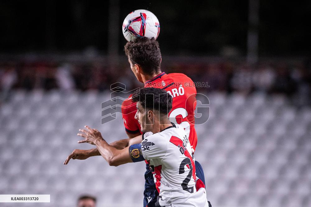 - LaLiga - La Liga: Rayo Vallecano vs Osasuna