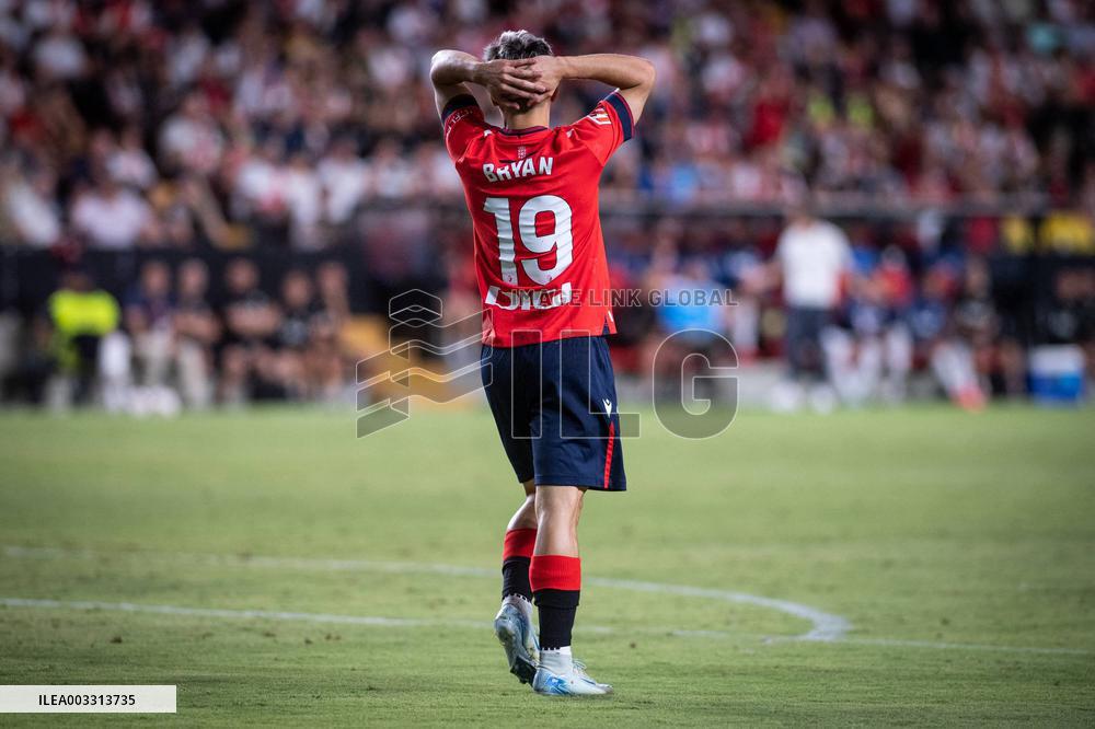 - LaLiga - La Liga: Rayo Vallecano vs Osasuna