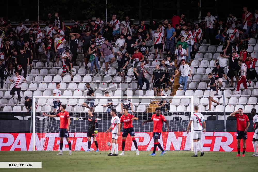 - LaLiga - La Liga: Rayo Vallecano vs Osasuna