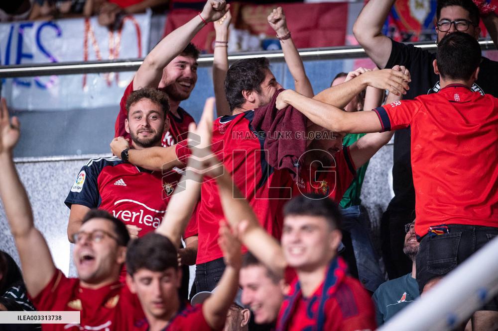 - LaLiga - La Liga: Rayo Vallecano vs Osasuna