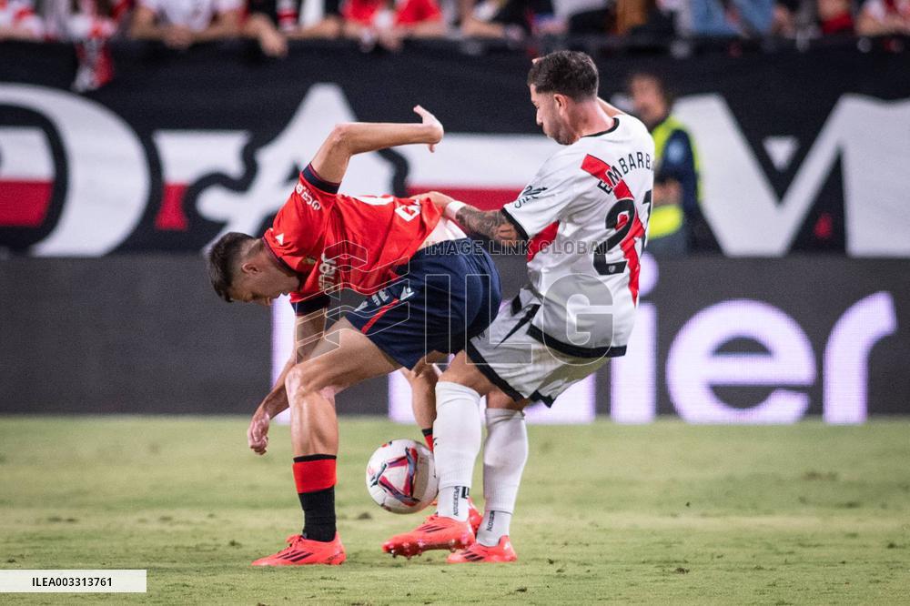 - LaLiga - La Liga: Rayo Vallecano vs Osasuna