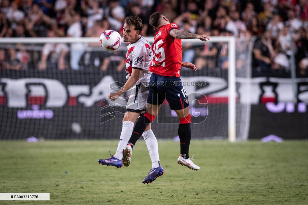 - LaLiga - La Liga: Rayo Vallecano vs Osasuna