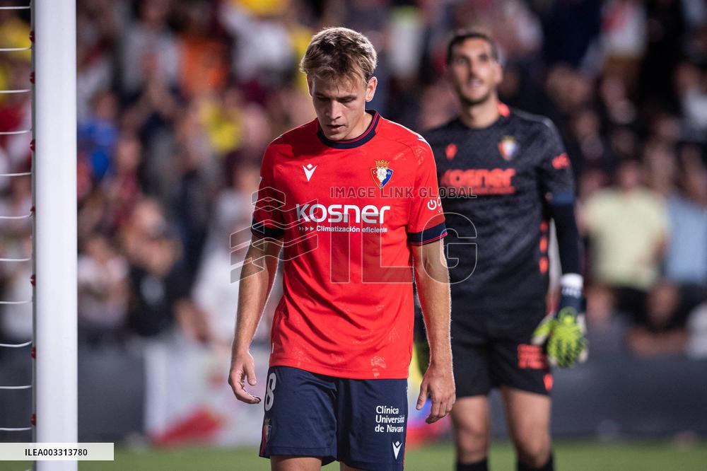 - LaLiga - La Liga: Rayo Vallecano vs Osasuna