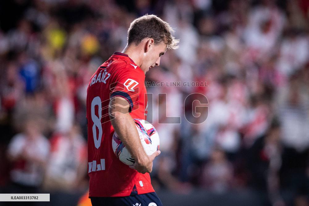 - LaLiga - La Liga: Rayo Vallecano vs Osasuna