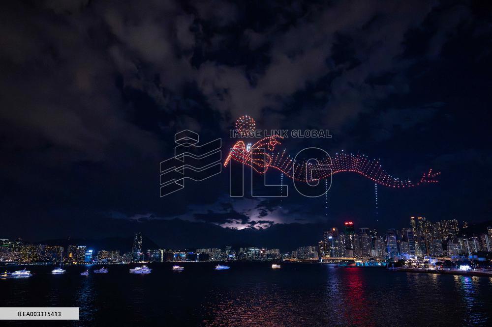 Drone Light Show - Hong Kong