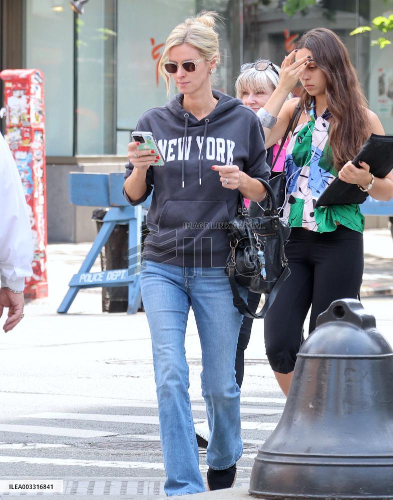 Nicky Hilton Goes Casual - NYC