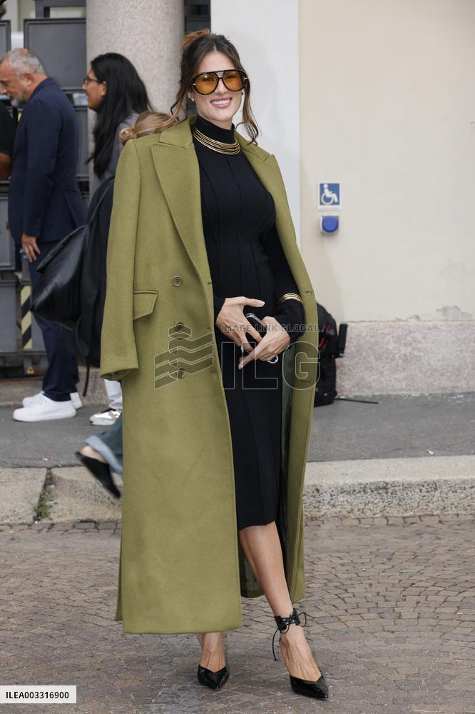 MFW - Alberta Ferretti Arrivals