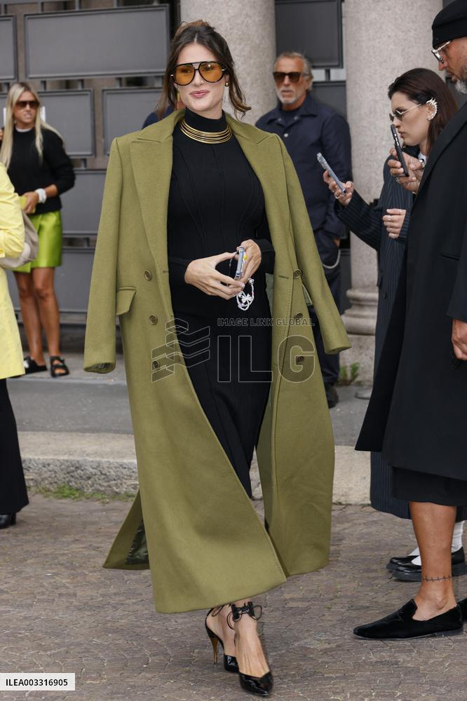 MFW - Alberta Ferretti Arrivals