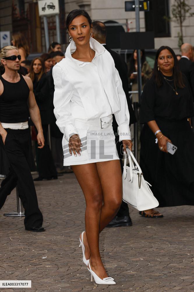 MFW - Alberta Ferretti Arrivals