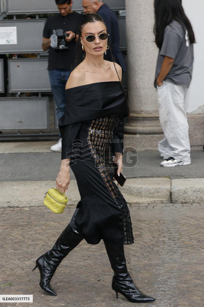 MFW - Alberta Ferretti Arrivals