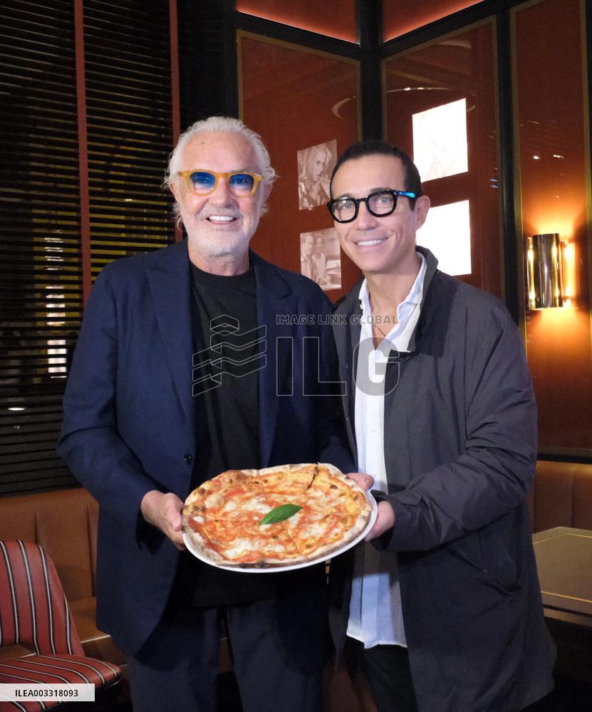 Flavio Briatore Opens A New Pizzeria - Naples