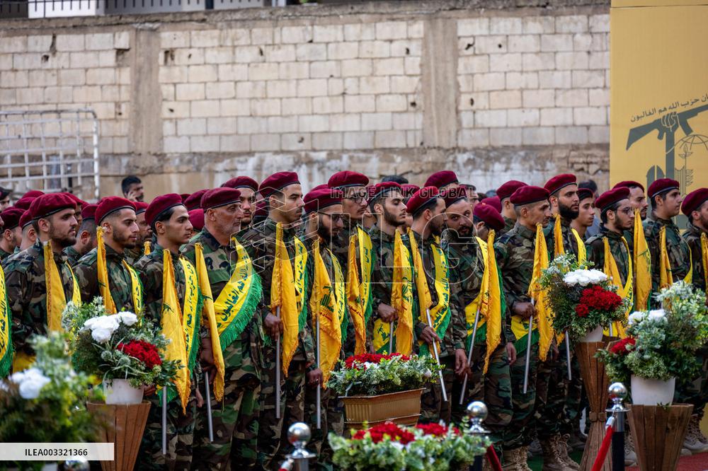 Pagers Attack Victims Funeral By Hezbollah - Beirut