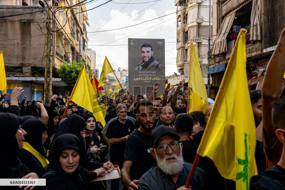 Pagers Attack Victims Funeral By Hezbollah - Beirut