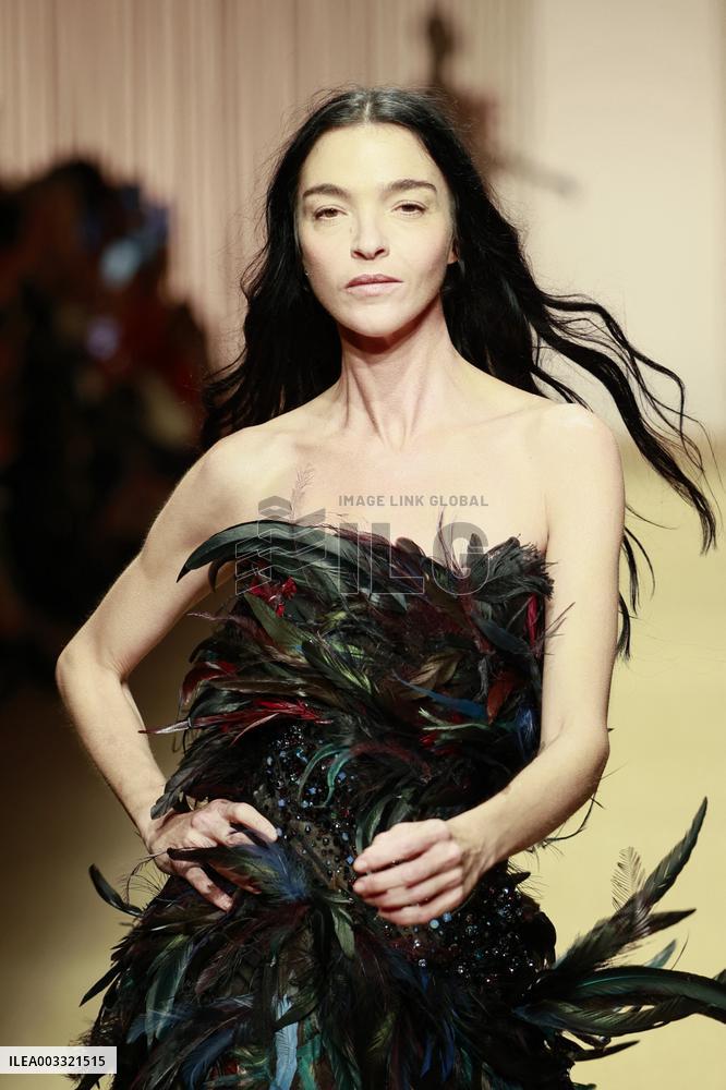 MFW - Maria Carla Boscono Models For Roberto Cavalli