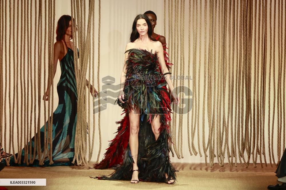 MFW - Roberto Cavalli Commemorative Runway