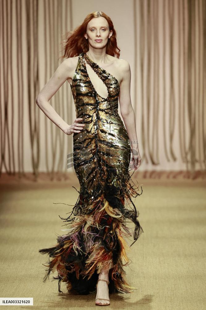 MFW - Karen Elson Models For Roberto Cavalli