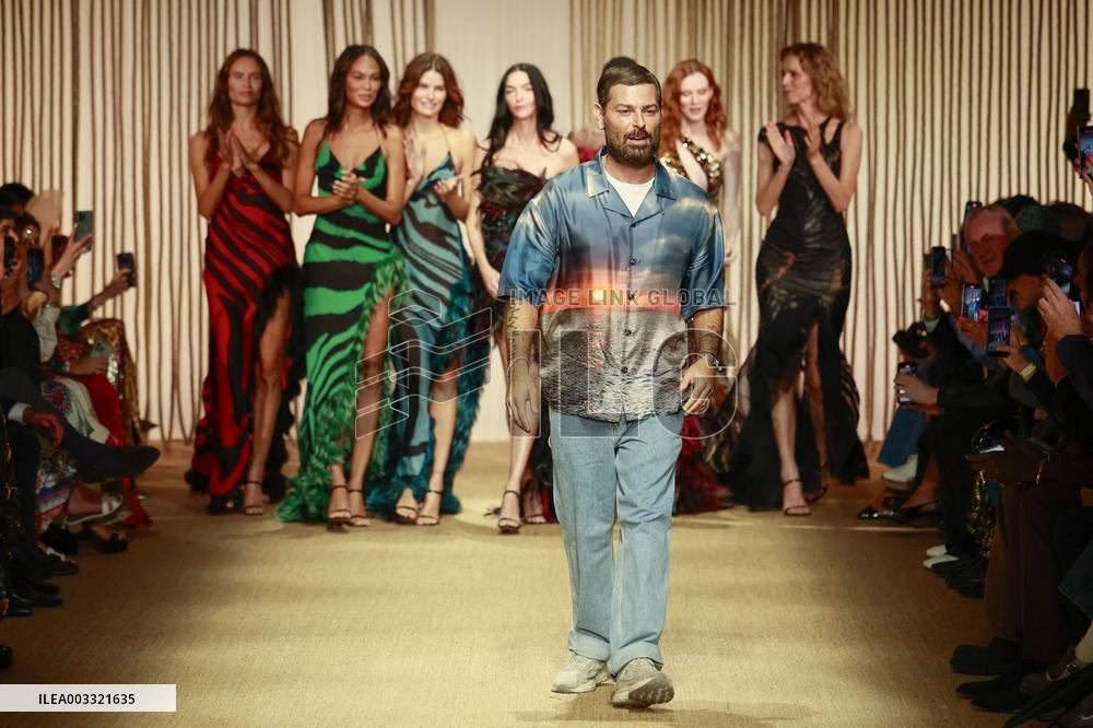 MFW - Roberto Cavalli Commemorative Runway