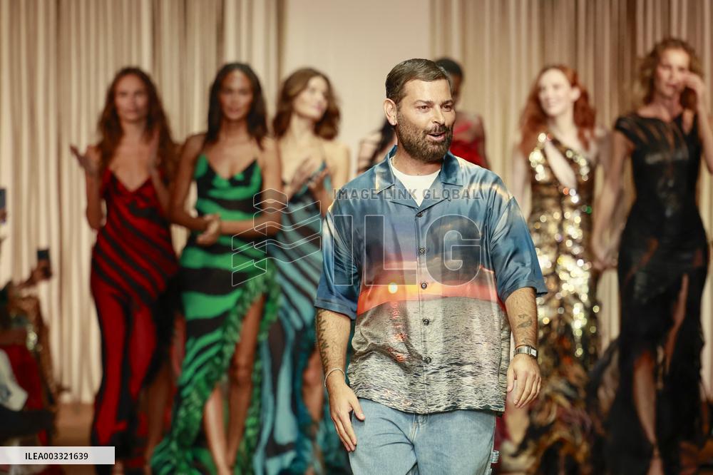 MFW - Roberto Cavalli Commemorative Runway