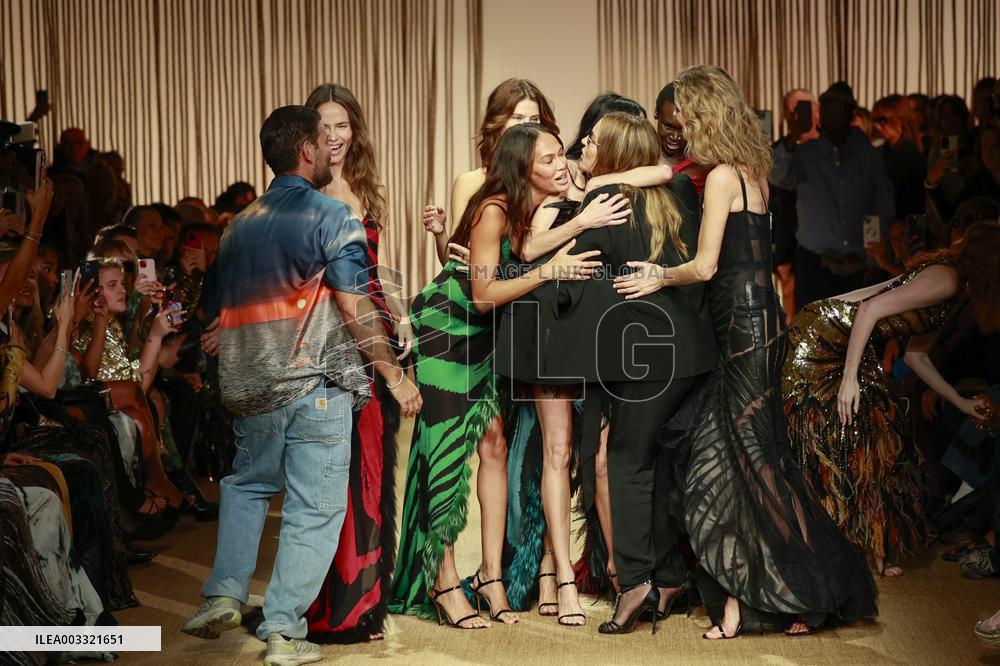 MFW - Roberto Cavalli Commemorative Runway