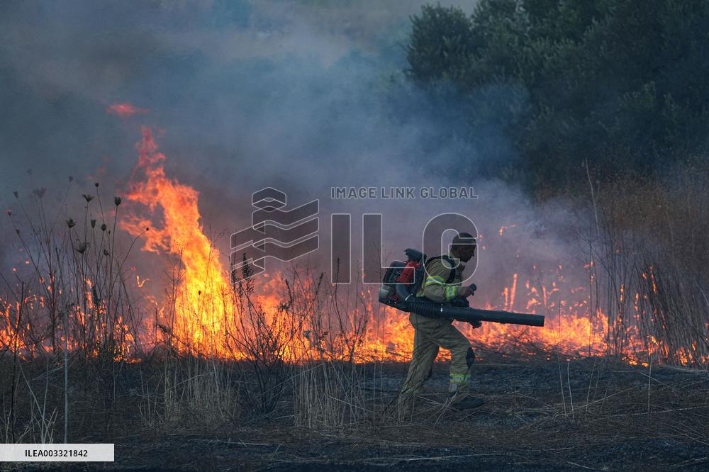 Hezbollah Fires Rockets At Kiryat Shmona - Israel