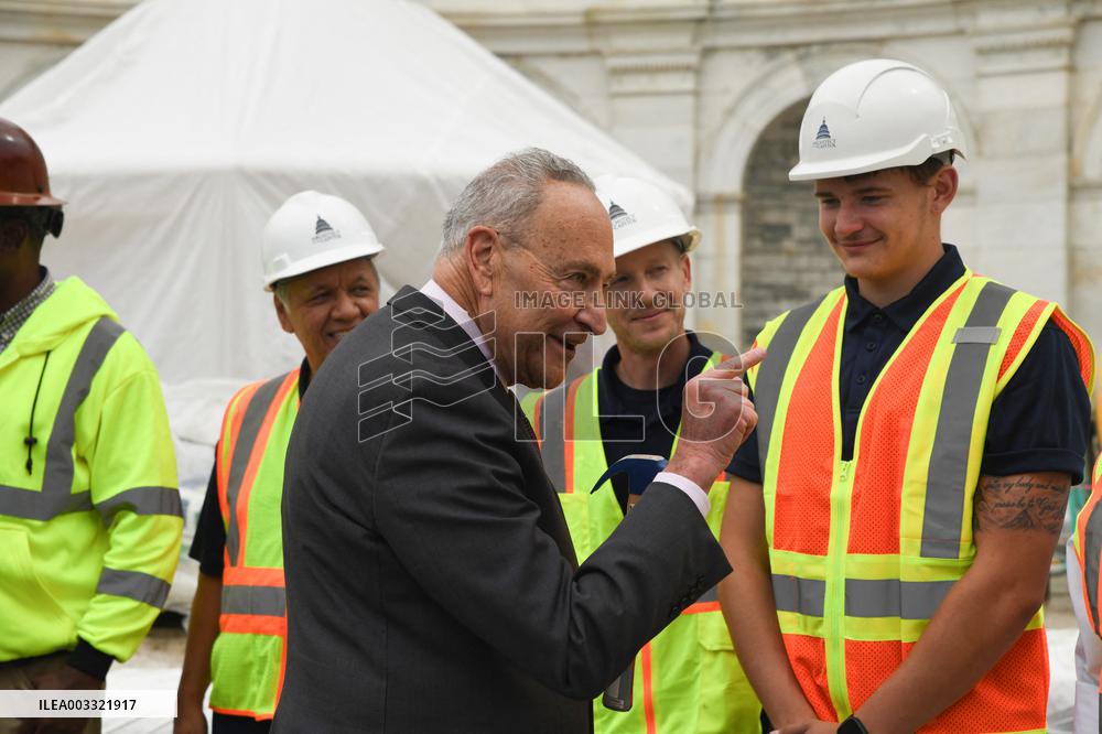 First Inaugural Platform Nail Driving Ceremony- Washington