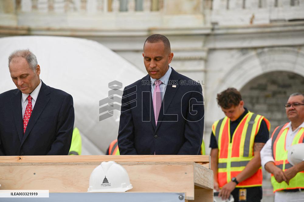 First Inaugural Platform Nail Driving Ceremony- Washington