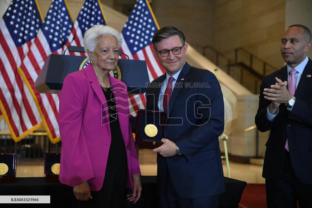Hidden Figures Gold Medal Ceremony - Washington